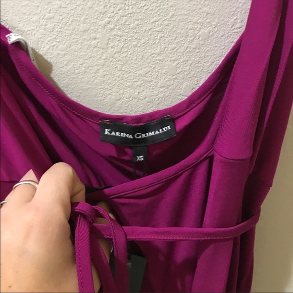 Karina Grimaldi dress - it’s the raspberry color - Picture 3 of 4